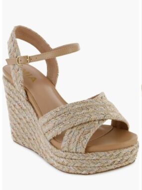 MIA Alouette Woven Wedges natural jute - 9